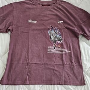 257 Mauve Graphic Crewneck T-Shirt